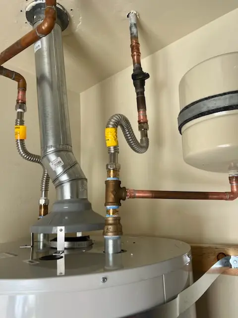Water heater installation and plumbing repair in Sharpstown